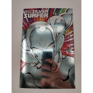 Marvel Comics Death of Silver Surfer Comic Foil Cover SciFi Collectible